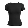 VYRENA Short Sleeve Gym T-Shirt — Women's Slim Fit Sports Top