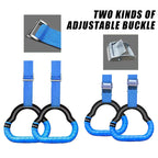 Gymnastic Rings with Adjustable Straps - Pull-Up & Bodyweight Training