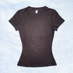 VYRENA Seamless Gym Top — Women's Short Sleeve Sports Shirt