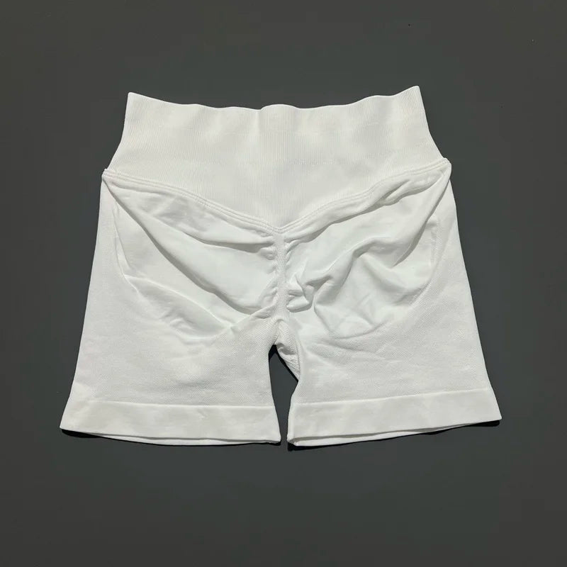 VYRENA Push-Up Shorts — High-Waist Butt Lift Gym Shorts