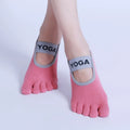 VYRENA Toe Socks — Women's Five-Finger Anti-Slip Yoga Socks