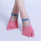 VYRENA Toe Socks — Women's Five-Finger Anti-Slip Yoga Socks