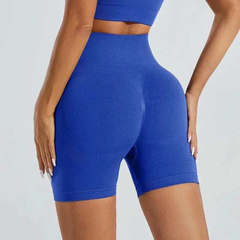 VYRENA Lift Shorts — High-Waist Seamless Yoga Shorts