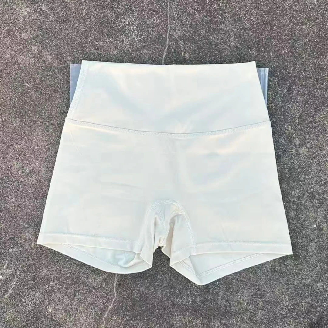 VYRENA Contour Shorts — High-Waist Seamless Gym Shorts