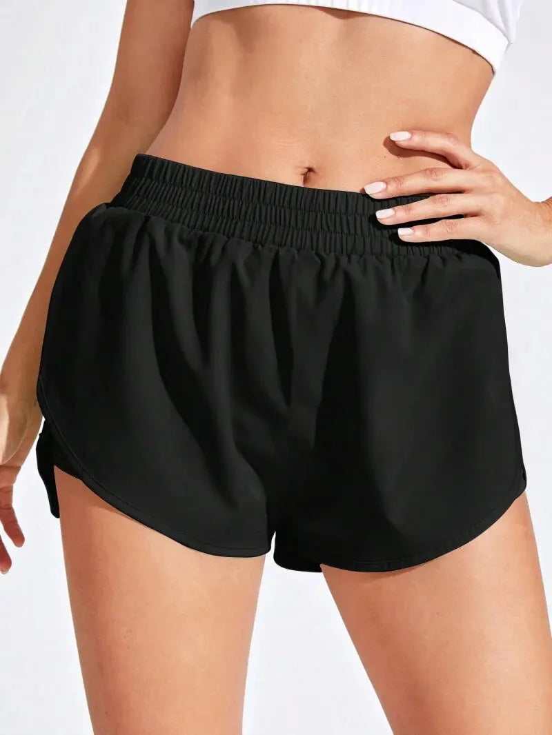 VYRENA Compression Shorts — Seamless Gym & Running Shorts