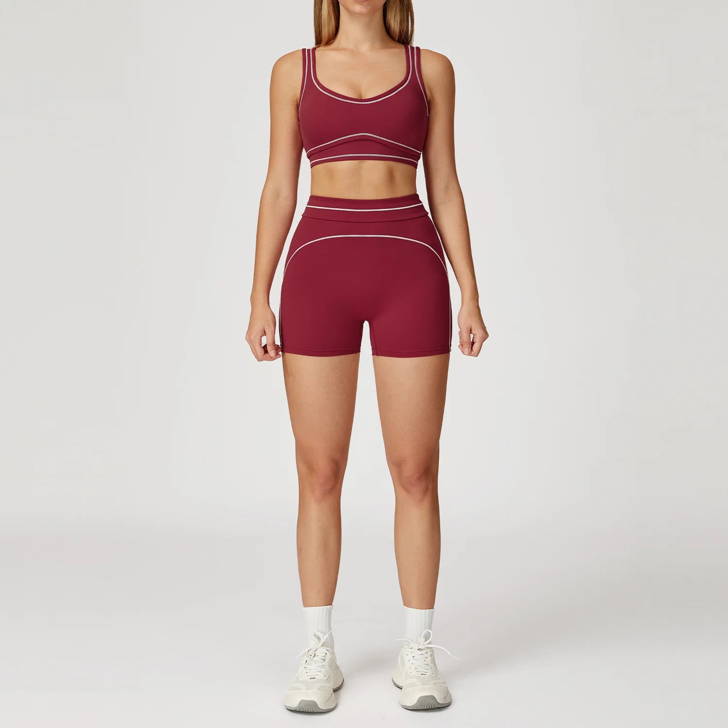 VYRENA Fitness Yoga Set — 2-Piece Push-Up Bra & Leggings