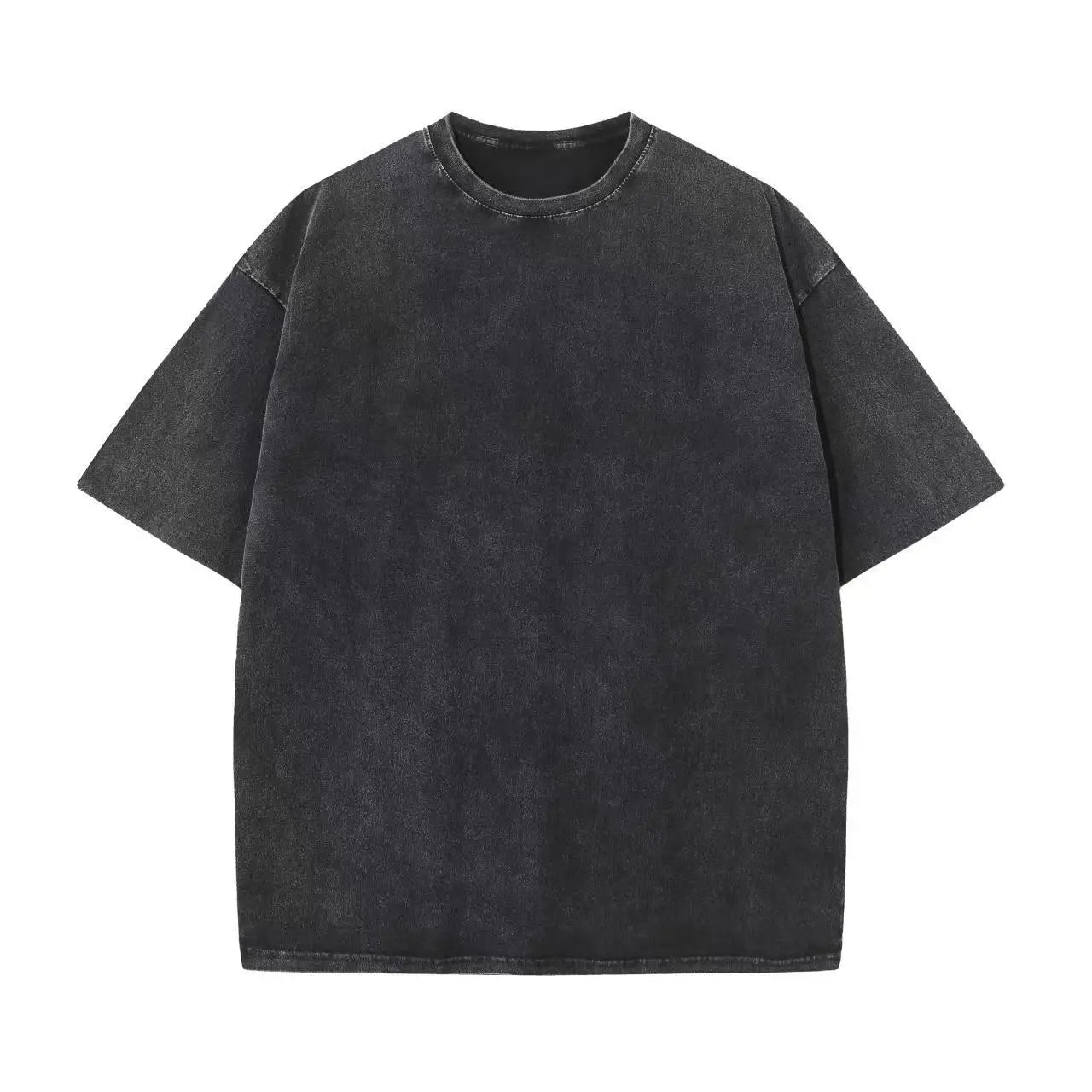 VYRENA Women's Heavyweight Tee — Acid Wash Oversized Gym T-Shirt