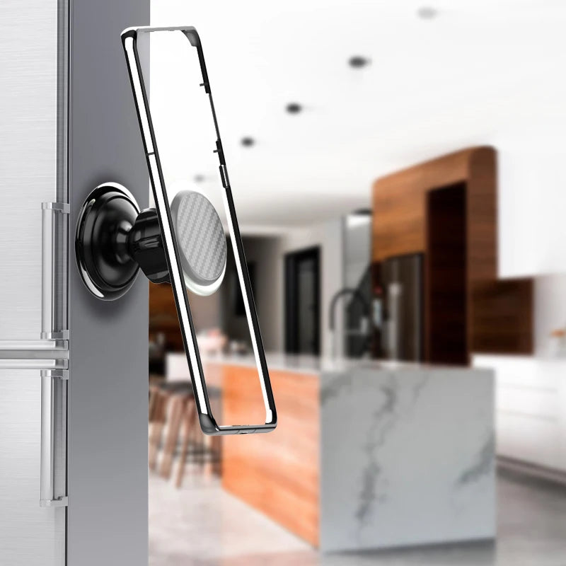 Magnetic Phone Holder for Gym - Dual-Sided N52 Magnet for Metal Surfaces
