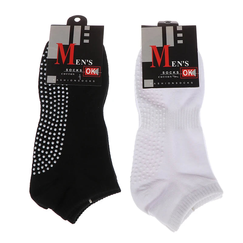 VYRENA Men's Grip Socks — Anti-Slip Yoga & Gym Socks