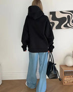 VYRENA Full Zip Hoodie | Women's Oversized Hooded Gym Jacket