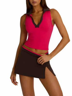 VYRENA Strappy Yoga Set — Seamless Bra & High-Waist Scrunch Shorts