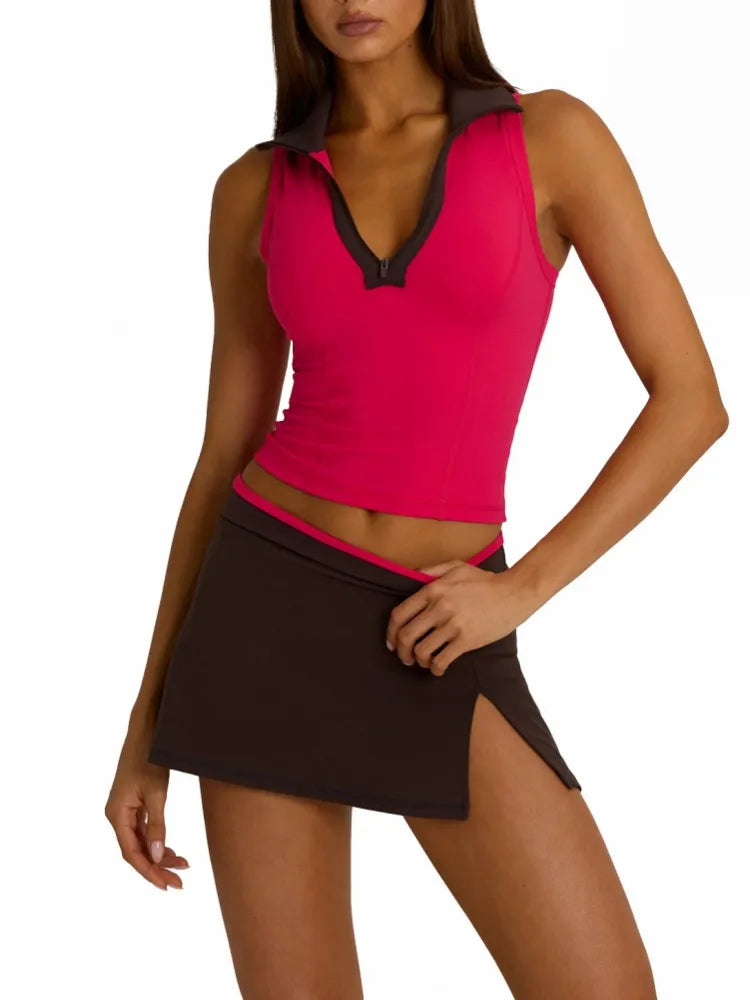 VYRENA Strappy Yoga Set — Seamless Bra & High-Waist Scrunch Shorts