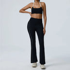 VYRENA 2-Piece Yoga Set — Sports Bra & High-Waist Shorts