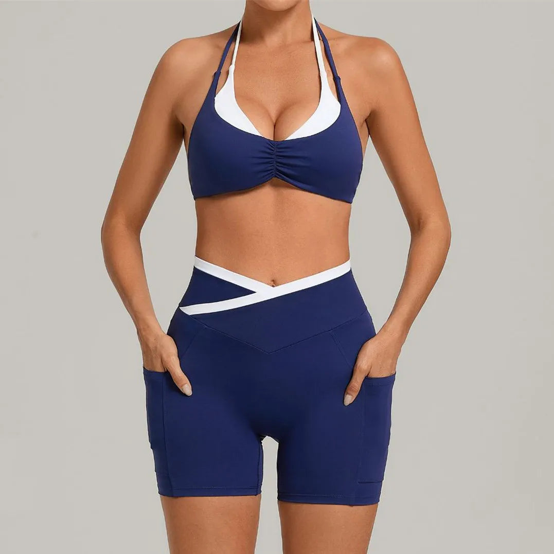 VYRENA Gym Tracksuit — 2-Piece Sports Bra & High-Waist Leggings
