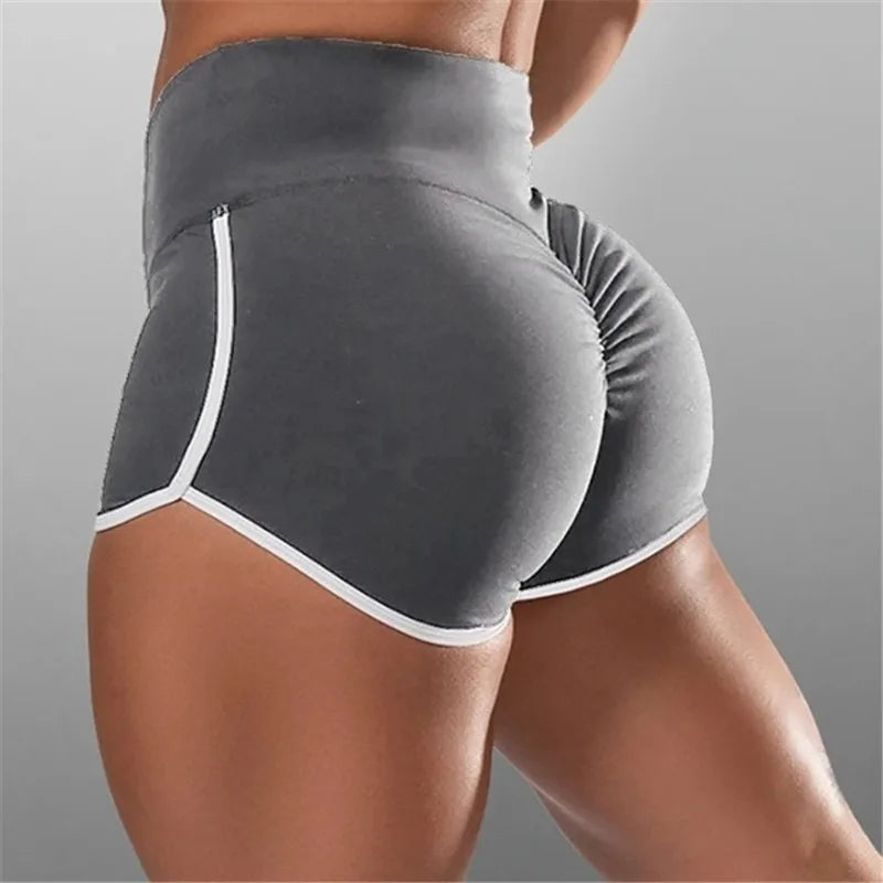 VYRENA Sculpt Shorts — Low-Waist Skinny Gym Shorts