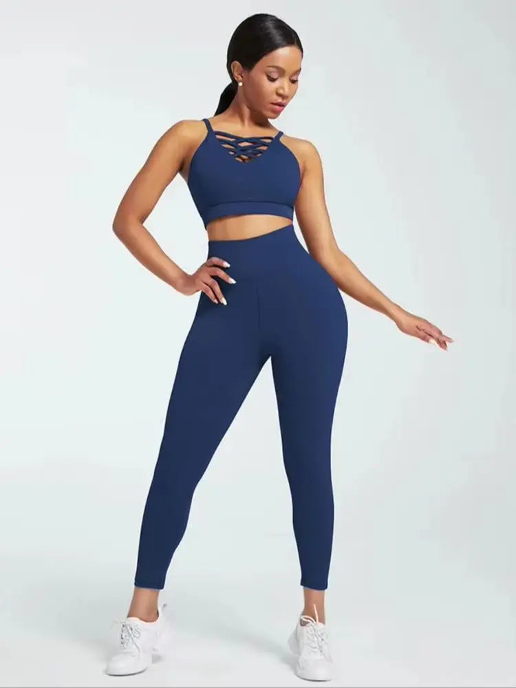 VYRENA Studio Tracksuit — 3-Piece Hoodie Gym Set