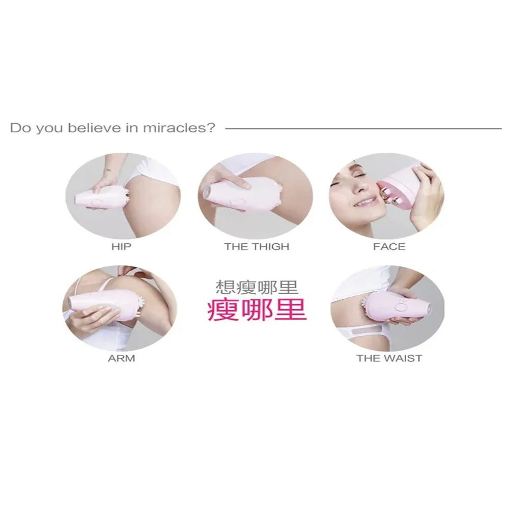 Electric Body Massager - Vibrating Slimming Belt for Recovery & Belly Massage