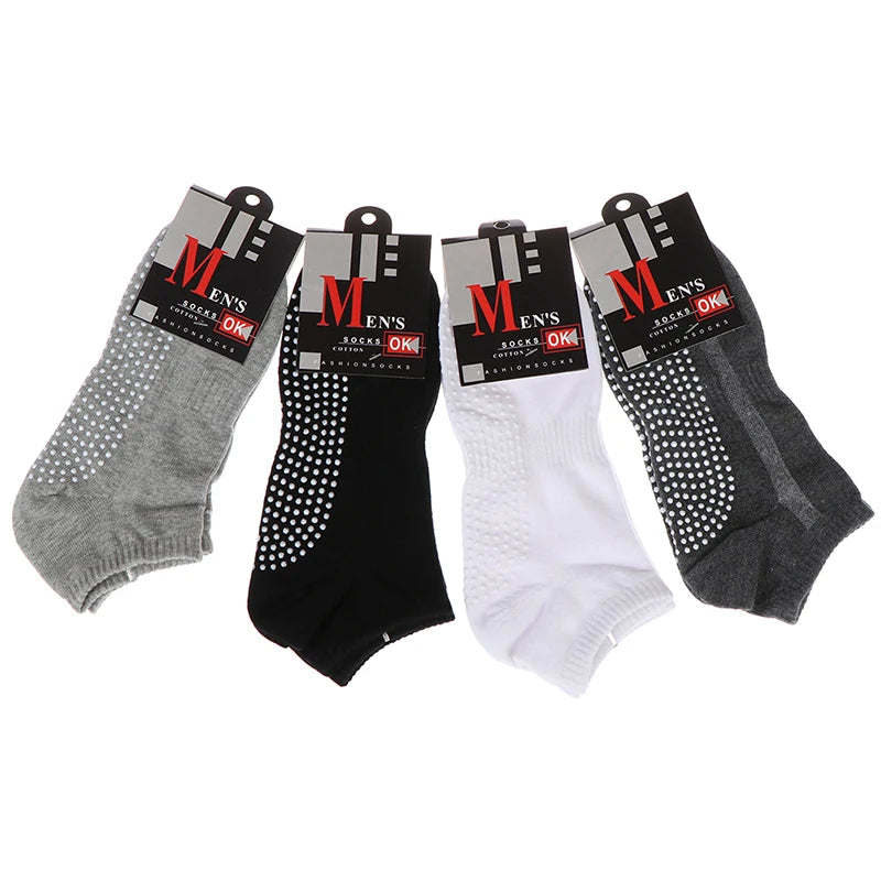 VYRENA Men's Grip Socks — Anti-Slip Yoga & Gym Socks