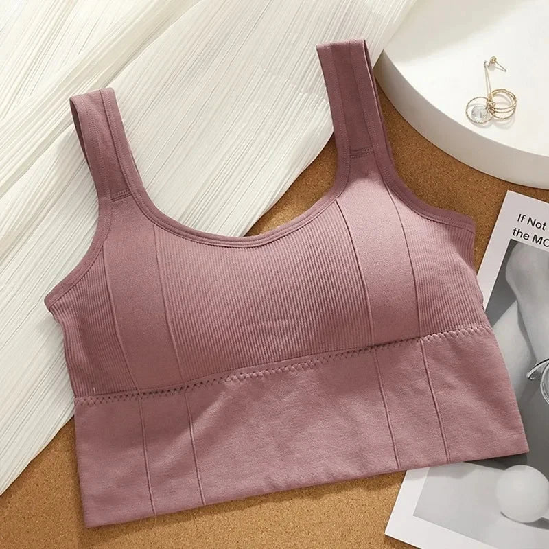 Women's Seamless Sports Bra - Anti-Sweat Fitness & Yoga Bra