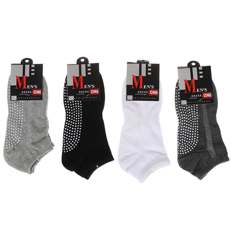 VYRENA Men's Grip Socks — Anti-Slip Yoga & Gym Socks