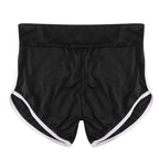 VYRENA Sculpt Shorts — Low-Waist Skinny Gym Shorts