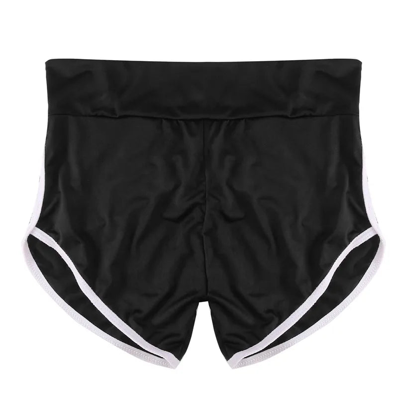 VYRENA Sculpt Shorts — Low-Waist Skinny Gym Shorts