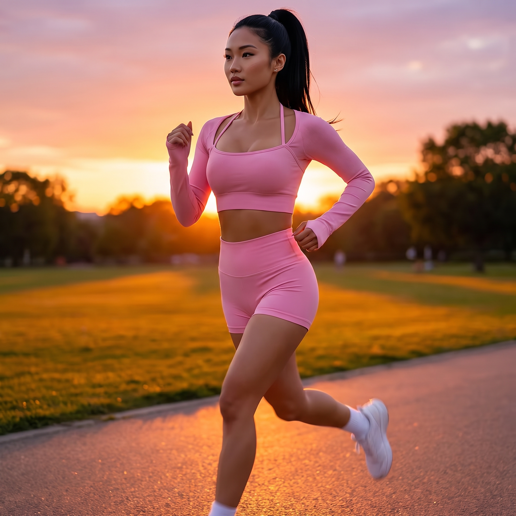 VYRENA Seamless Sculpt - Zuri Pink Run